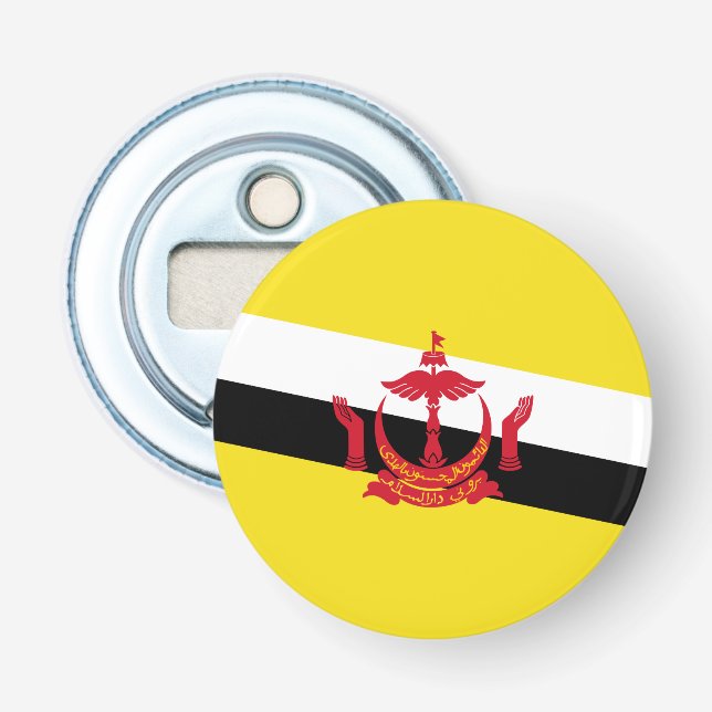 Patriotic Brunei Flag Bottle Opener (Front)
