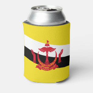 Patriotic Brunei Flag Can Cooler