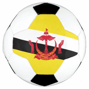 Patriotic Brunei Flag Soccer Ball