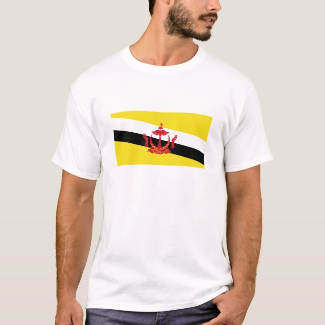 Patriotic Brunei Flag T-Shirt (Front)