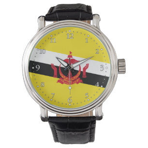 Patriotic Brunei Flag Watch