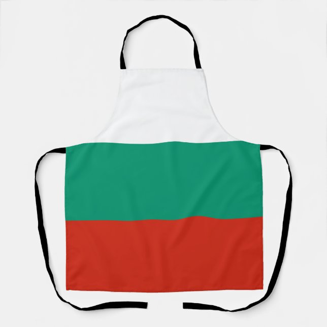 Patriotic Bulgarian Flag Apron (Front)