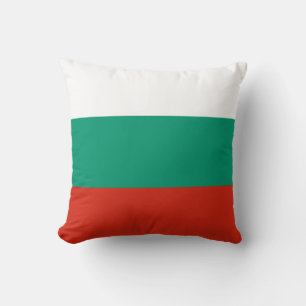 Patriotic Bulgarian Flag Cushion