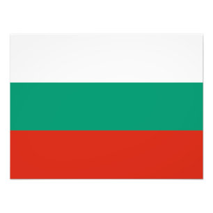Patriotic Bulgarian Flag Photo Print