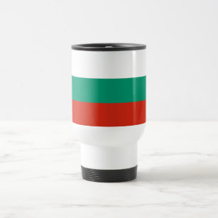 Patriotic Bulgarian Flag Travel Mug
