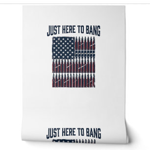 Patriotic Bullet Flag Funny Vintage Graphic T-Shir Wallpaper