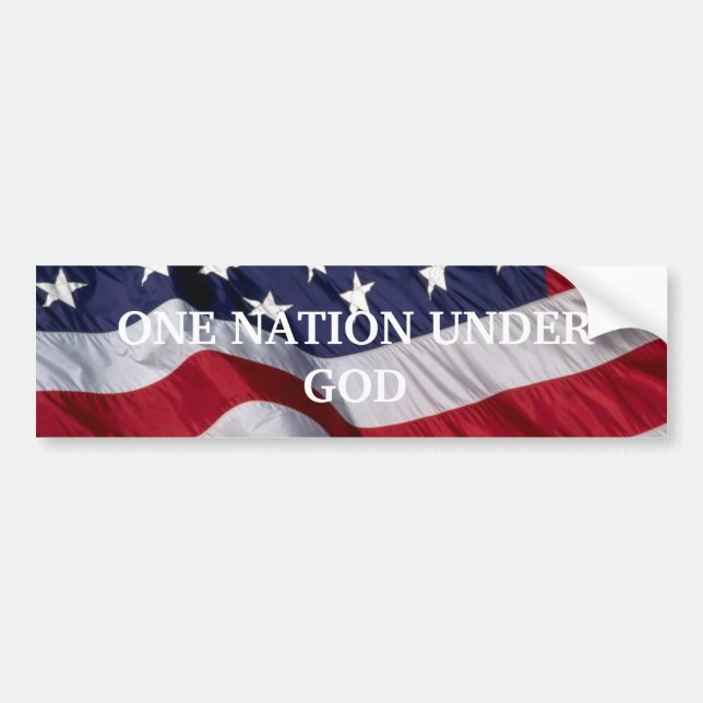 PATRiOTIC BUMBER STICKER (Front)