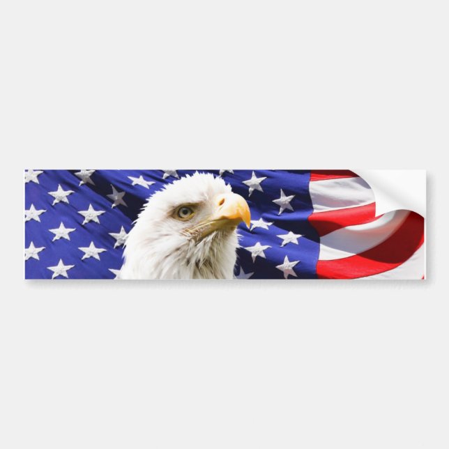 Patriotic Bumper Sticker (Front)