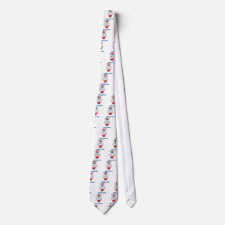 Patriotic Bunny Tie