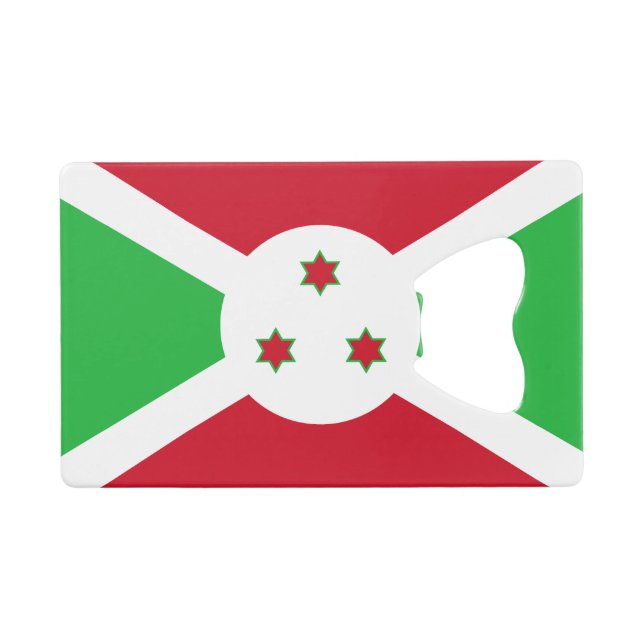 Patriotic Burundi Flag (Front (Horizontal))