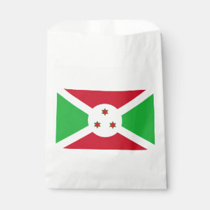 Patriotic Burundi Flag Favour Bag