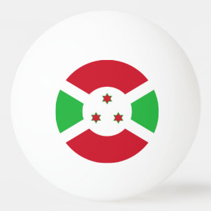 Patriotic Burundi Flag Ping Pong Ball