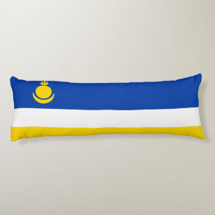 Patriotic Buryatia Flag Body Cushion