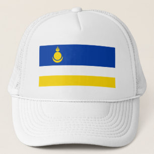 Patriotic Buryatia Flag Trucker Hat