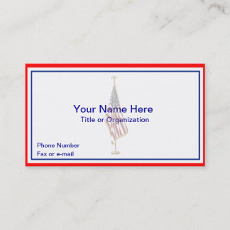 Patriotic Business Card