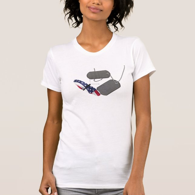 Patriotic Butterfly T-Shirt (Front)
