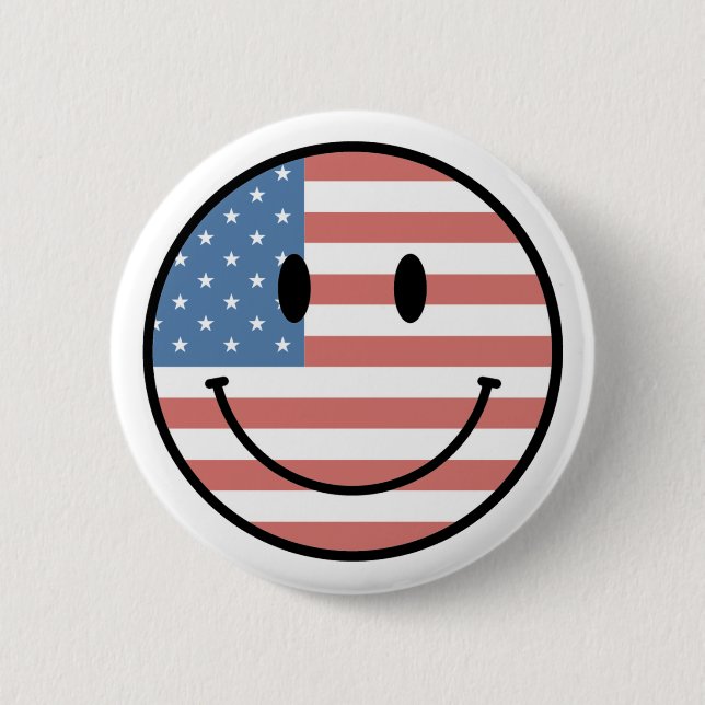 Patriotic button (Front)