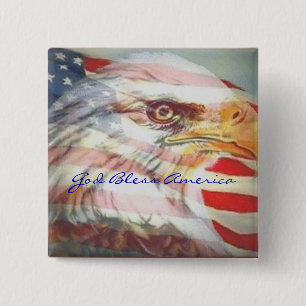 Patriotic Button