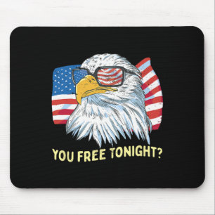 Patriotic Byld Eagle America Independence Day 4th Mouse Pad