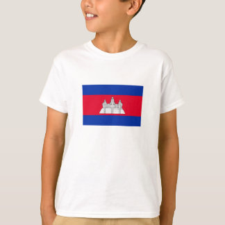 Patriotic Cambodia Flag T-Shirt