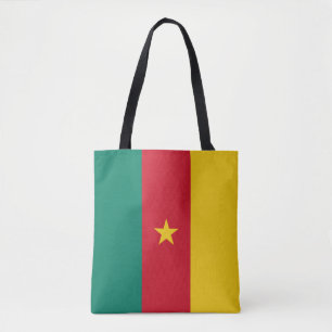 Patriotic Cameroon Flag Tote Bag