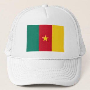 Patriotic Cameroon Flag Trucker Hat