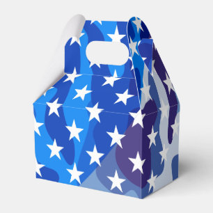 Patriotic camouflage pattern favour box