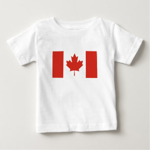 Patriotic Canadian Flag Baby T-Shirt