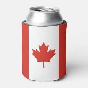 Patriotic Canadian Flag Can Cooler