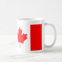 Patriotic Canadian flag