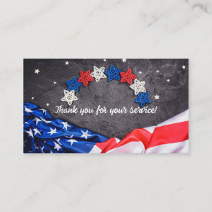 Patriotic Celebration Business Card