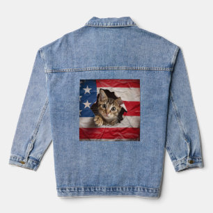 Patriotic Celebration Denim Jacket