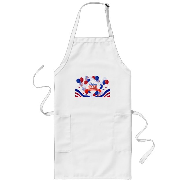 Patriotic Celebration Long Apron (Front)