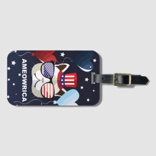 Patriotic Celebration Luggage Tag