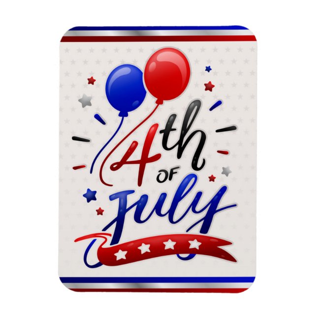 Patriotic Celebration Magnet (Vertical)