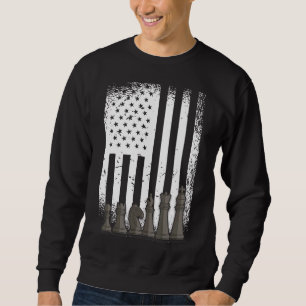 Patriotic Chess Player American Usa Flag Chess Sweatshirt