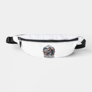 Patriotic Chess Player Vector Graphic Tee Bum Bags