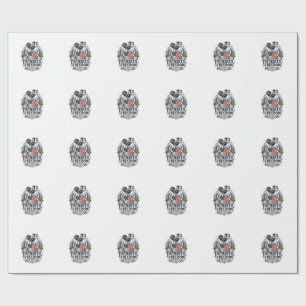 Patriotic Chicken Keeper Vector Graphic Tee_1 Wrapping Paper