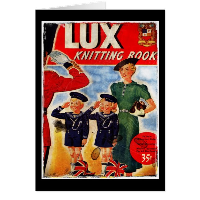 Patriotic Children Knitting Patterns (Front)