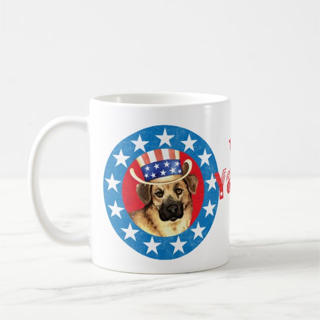 Patriotic Chinook Coffee Mug (Left)