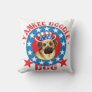 Patriotic Chinook Cushion