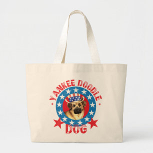 Patriotic Chinook Large Tote Bag