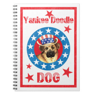 Patriotic Chinook Notebook