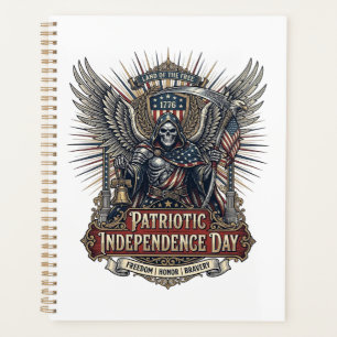Patriotic Chrome Reaper Dark Patriot Skeleton & Re Planner