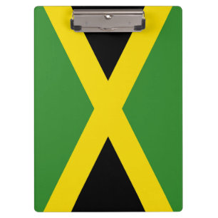 Patriotic Clipboard with flag of Jamaica