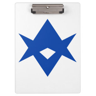 Patriotic Clipboard with flag of Toyota City