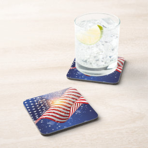 Patriotic Coaster Set