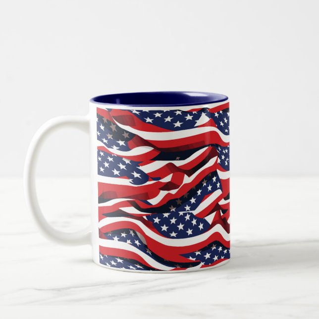 Patriotic Coffee Mug (Left)