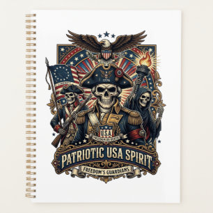 Patriotic Colonial Skull Commander Dark Patriot Sk Planner