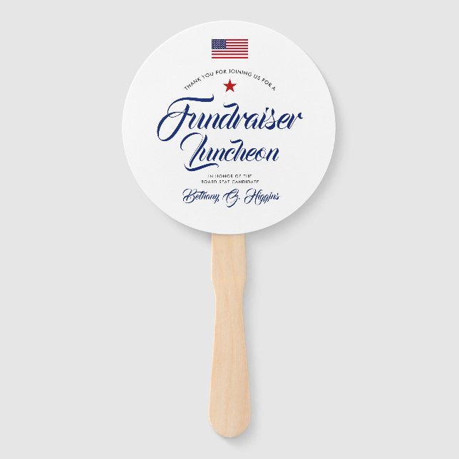 Patriotic Colours Themed Political | Set of Fans (Front)